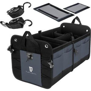 Car Storage Organizer, Car Organizer, Trunk Organizer for Car,SUV, Truck,Premium